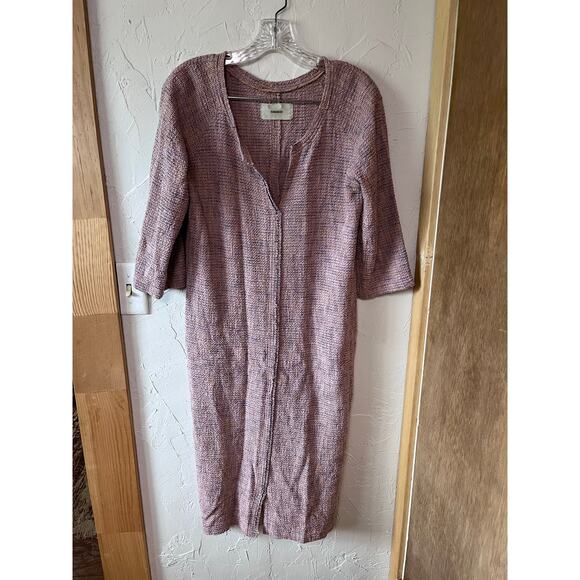 Humanoid Cotton Tweed Dress Sz L - Picture 1 of 4